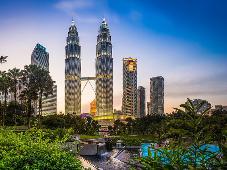 Visite de Kuala Lumpur avec les Twins Towers