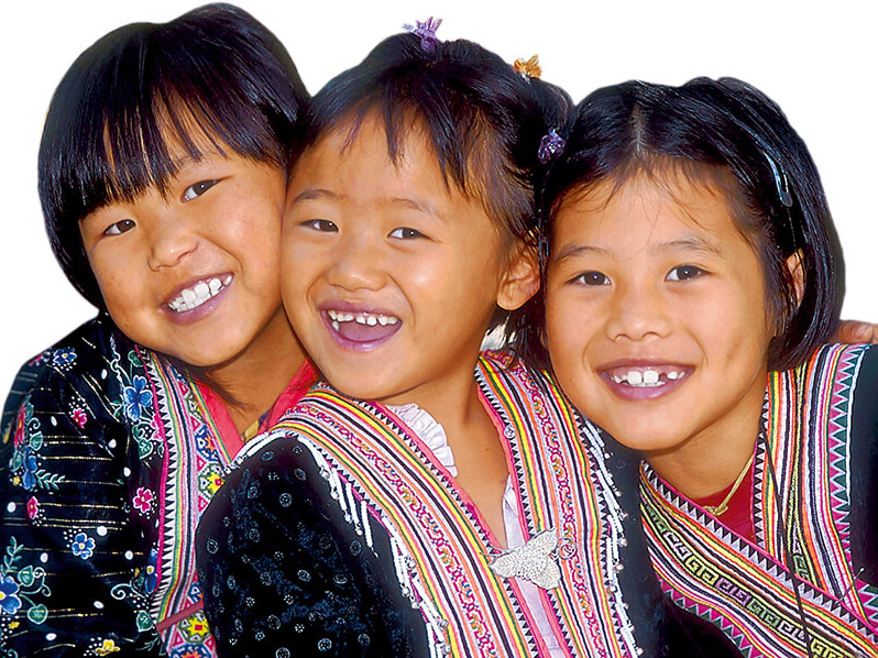 tribus montagnardes à Sapa Vietnam