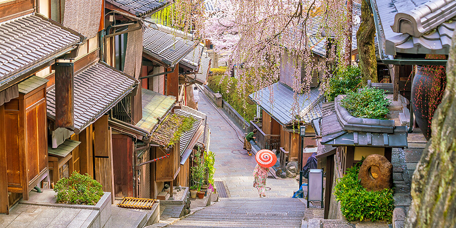 Visite de Kyoto et ses quartiers traditionnels