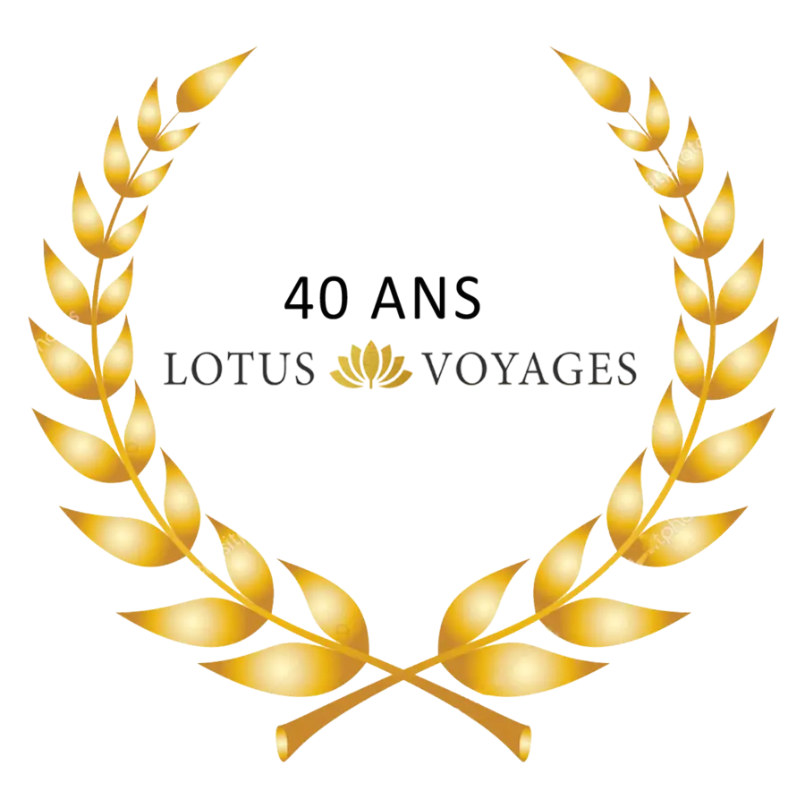 40 ans Lotus Voyages specialiste sur l'Asie