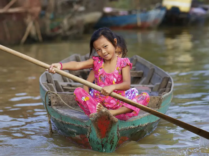 Excursion au lac Tonlé Sap