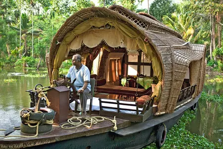 Une nui sur un Houseboat au Kerala