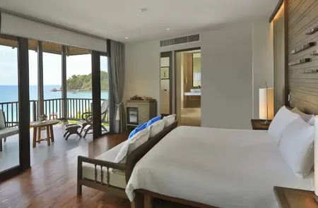Bayfront Deluxe room à l'hôtel Pimalai Koh Lanta