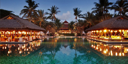 Jardin hôtel Bali Intercontinental