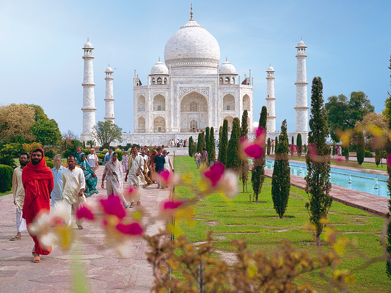 Le Taj Mahal à Agra, un incontournable pour chaque voyage en Inde