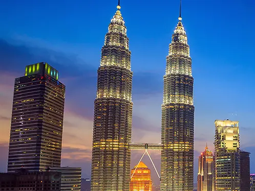 Voyage en Malaisie avec les Twin Towers à Kuala Lumpur