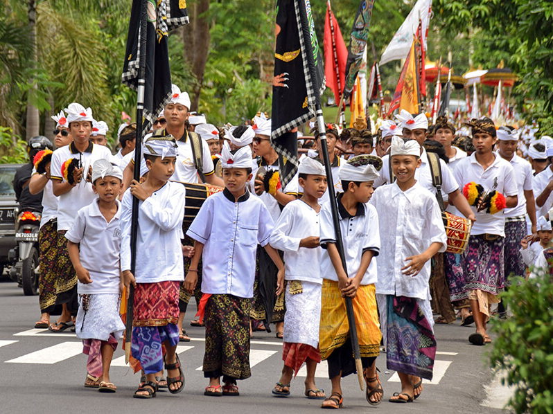 Procession à Bali
