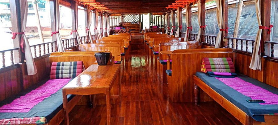 Croisière sur le Mekong, Bateau "Grand"