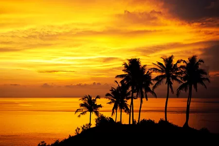 Coucher du soleil aux îles Gili