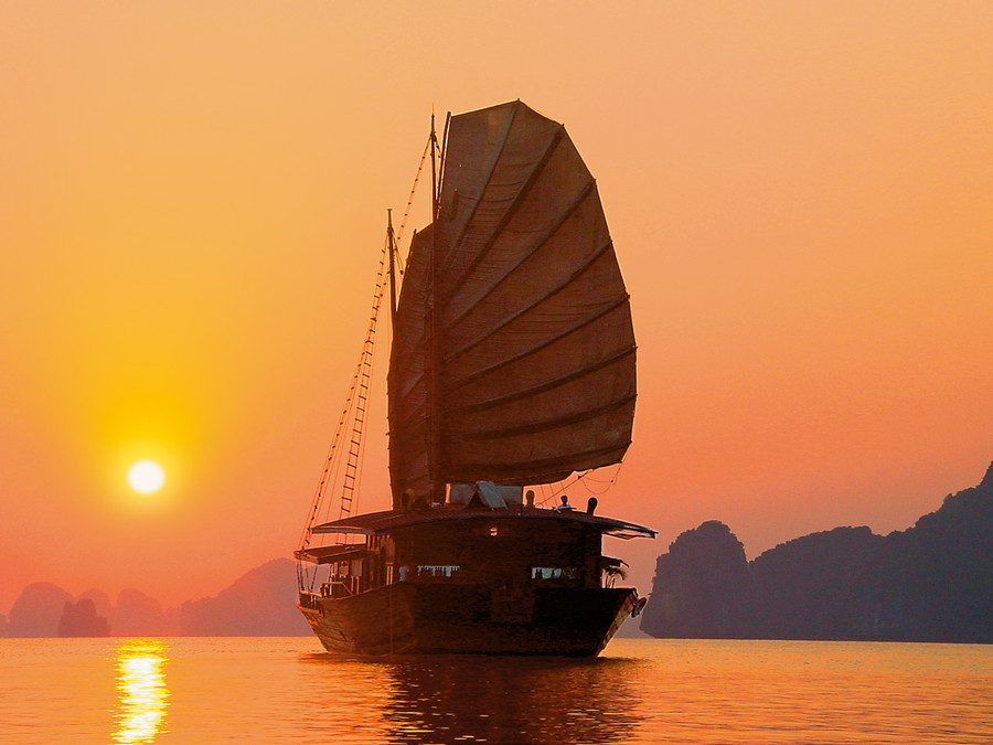 Croisière dans la baie d'Halong au Vietnam