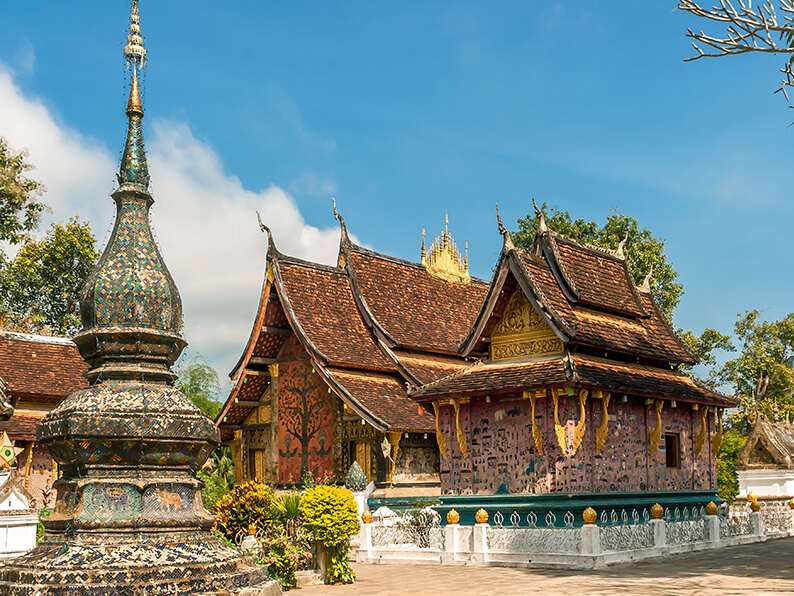 Le temple Xieng Thong Luang Prabang