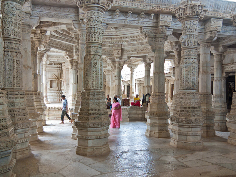 Voyage en Inde avec le temple de Ranakpur