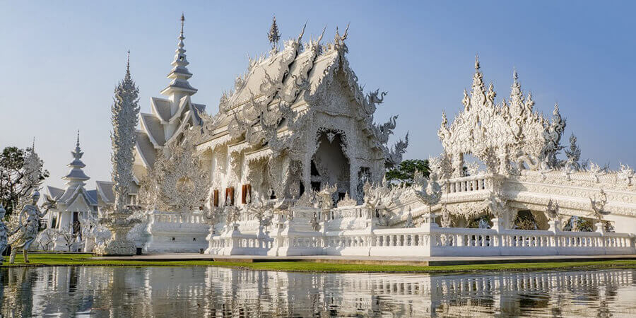 Le White Temple à Chiang Rai ne doit jamais manquer dans un circuit au nord de la ThaïlandeWhite Temple Thaïlande
