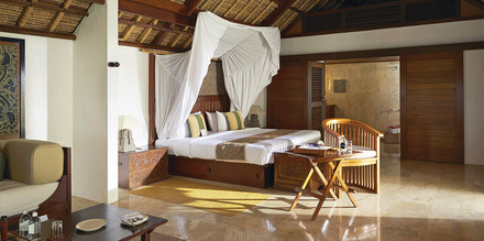 Chambre Garden Cottage Suite à l'hôtel Belmond Jimbaran Bali