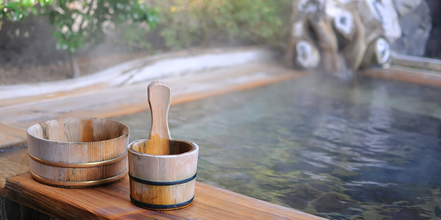 Onsen au Japon