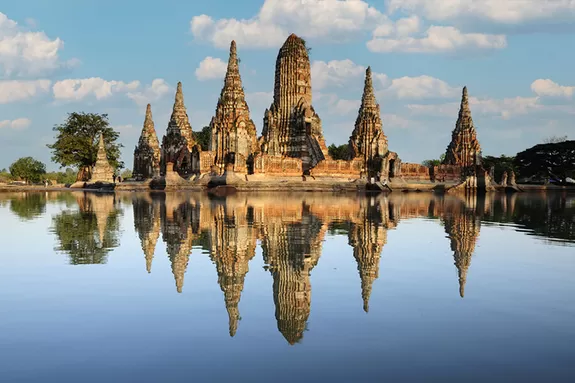 Visite de Ayutthaya, temples classés UNESCO