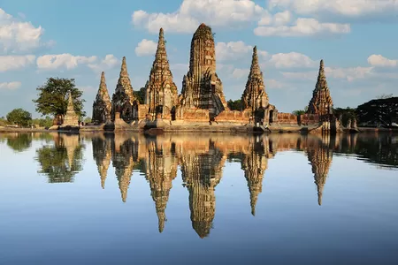 Visite de Ayutthaya, temples classés UNESCO