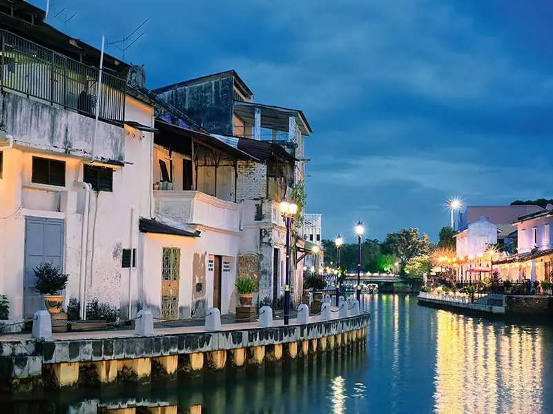 Visite du quartier chinois à Malacca