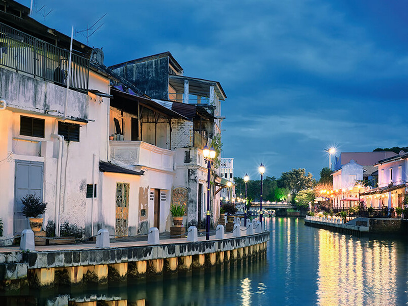 Melacca, en route de Singapour à Kuala Lumpur