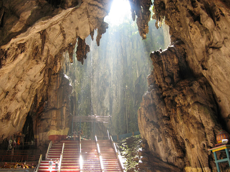 Voyage Singapour - Malaisie avec les grottes de Batu près de Kuala Lumpur