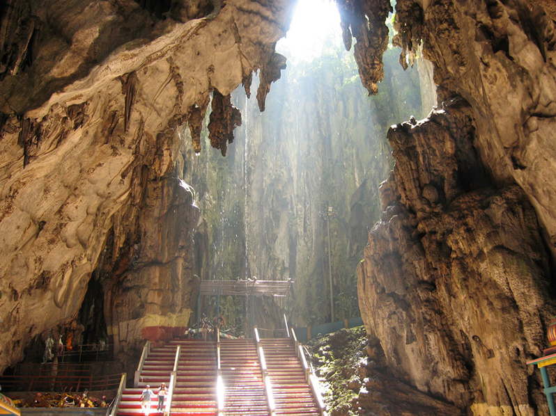 Batu Caves près de Kuala Lumpur