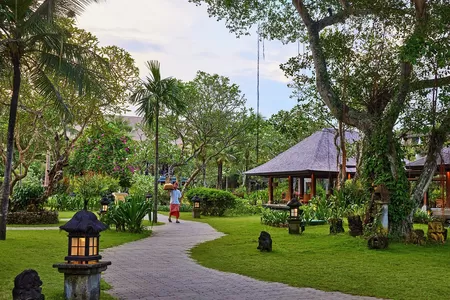 Jardin tropicaux Hotel Hyatt Regency Bali Sanur