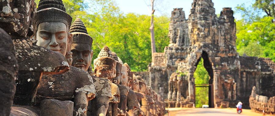 Visite de Angkor Wat au Cambodge