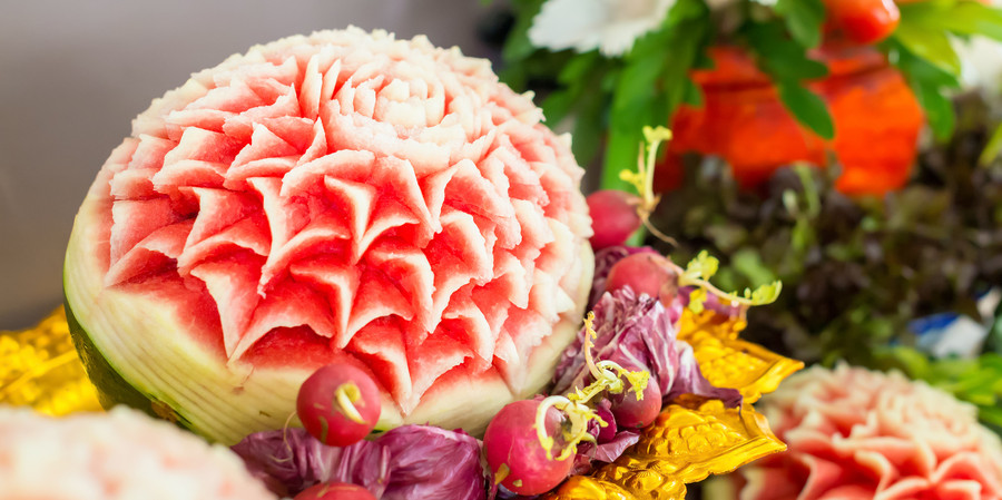 la cuisine thaïlandaise: jolie décoration