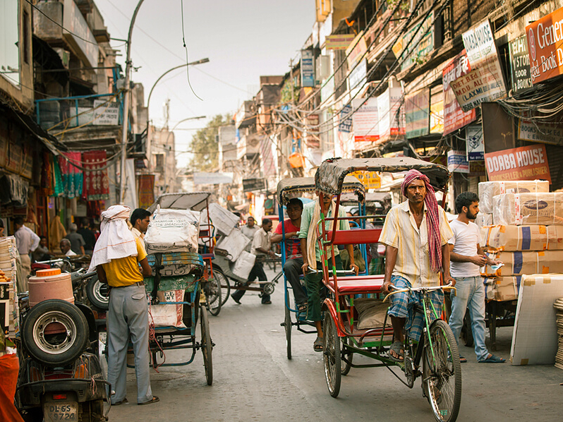scènes de rue à Jaipur