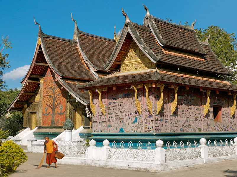 Voyage au Laos avec visite du temple Wien Tong à Luang Prabang