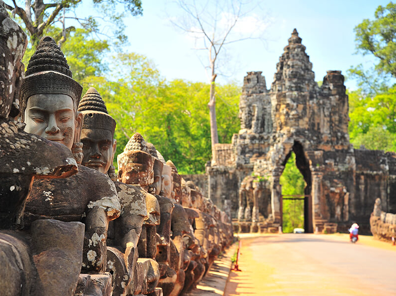 Visite de Angkor Thom à Siem Reap