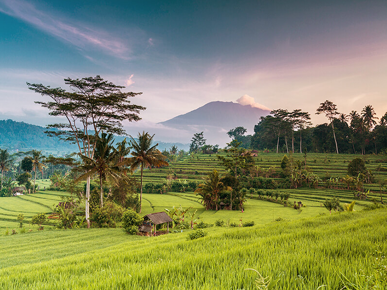 Mt. Agung in Bali