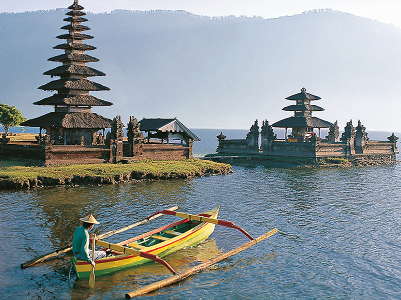 Circuit Indonésie avec Bali, ici le lac Bratan