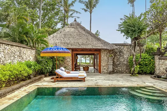 Villa privée avec piscine à l'hôtel The Oberoi Bali