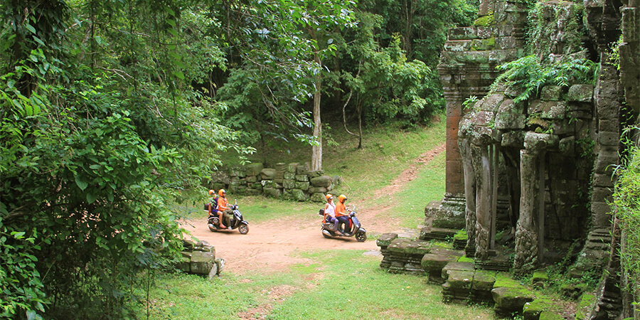 Tour en Vespa à Siem Reap