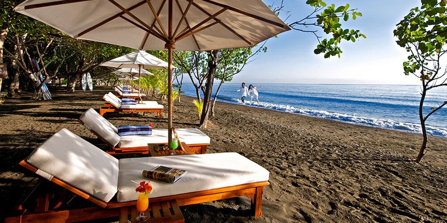 Vacances balnéaires à Bali, plage de Pemuteran