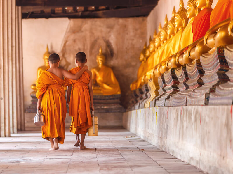 Voyage au Cambodge avec visite des monastère à Angor Wat
