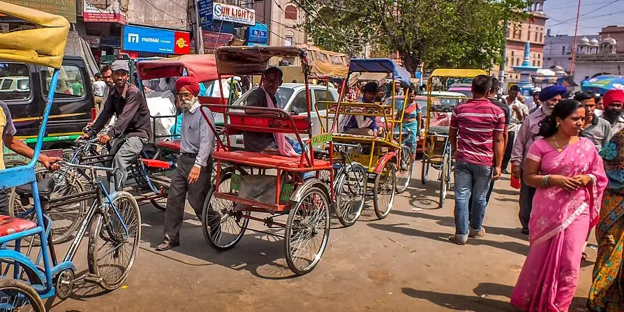 Voyager en Inde et faire un tour en rikscha