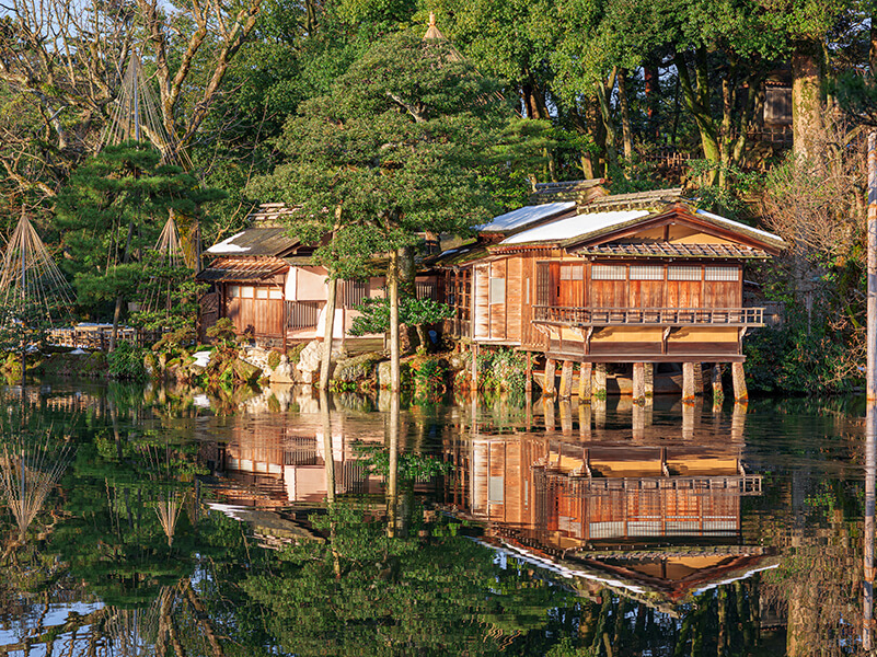 Maisons traditionnelles au Japon
