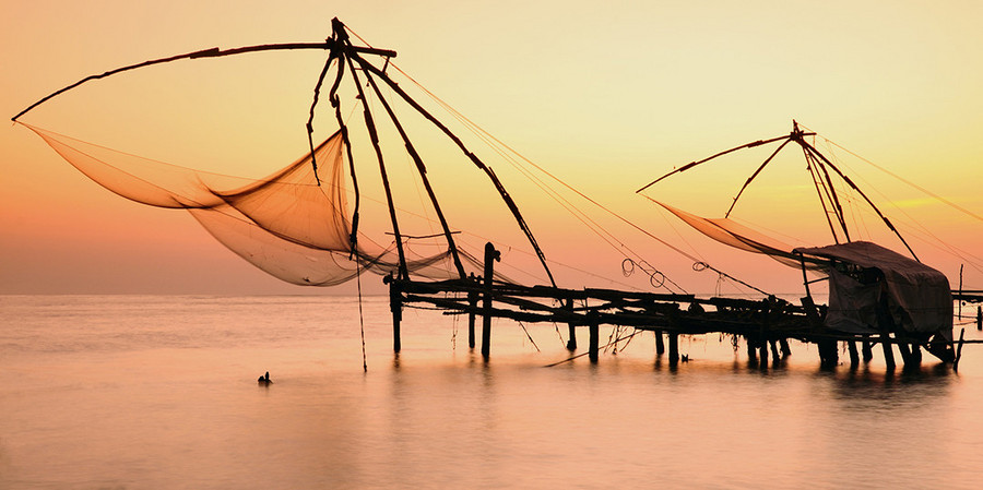Pêcheurs à Cochin