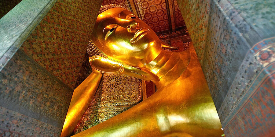 Le bouddha couché Bangkok