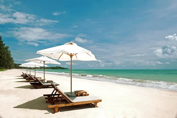 Plage privée à l'hôtel Layana Koh Lanta
