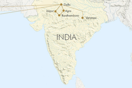 Circuit luxe Best of India