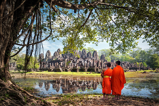 Visite de Angkor Wat Cambodge