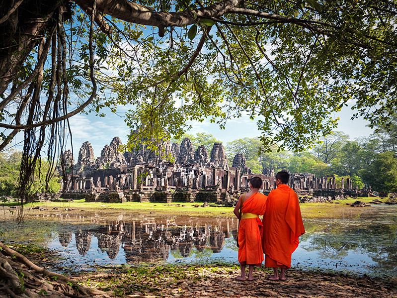 Angkor Wat, classé au patrimoine mondial de l'UNESCO