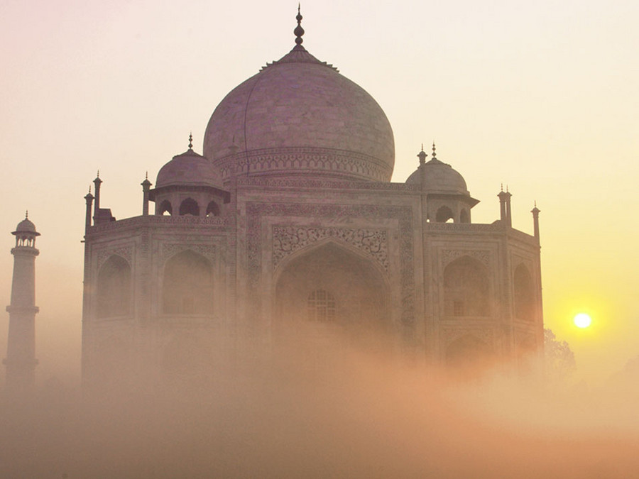 Le Tah Mahal à Agra