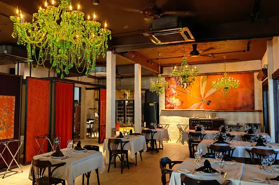 Restaurant du The Banjaran Hotsprings Retreats