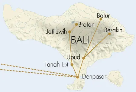 Combinaison Ubud et Jimbaran
