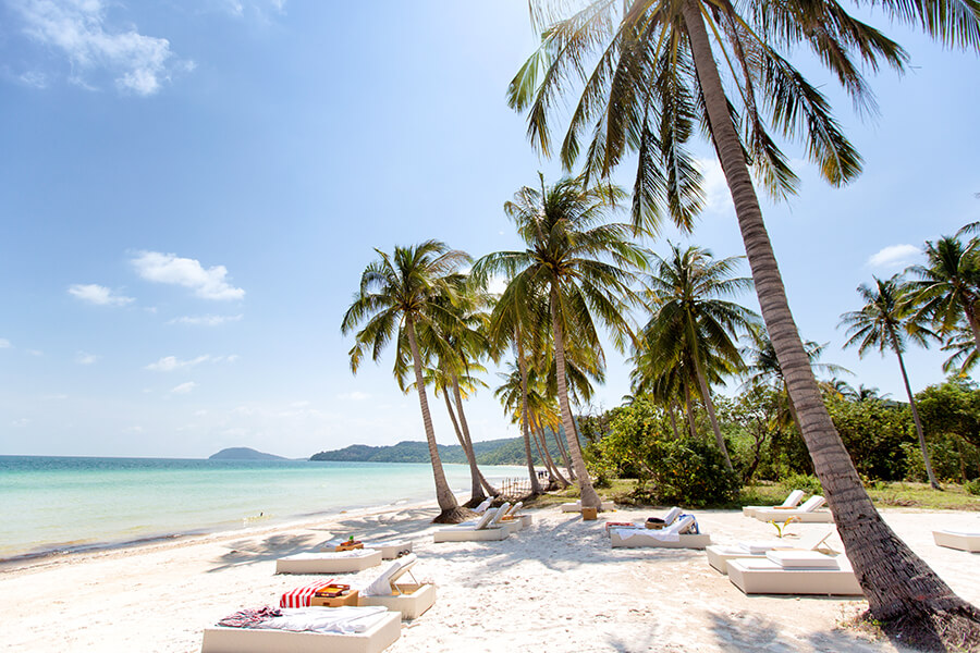 Vacances en bordure de plage Vietnam