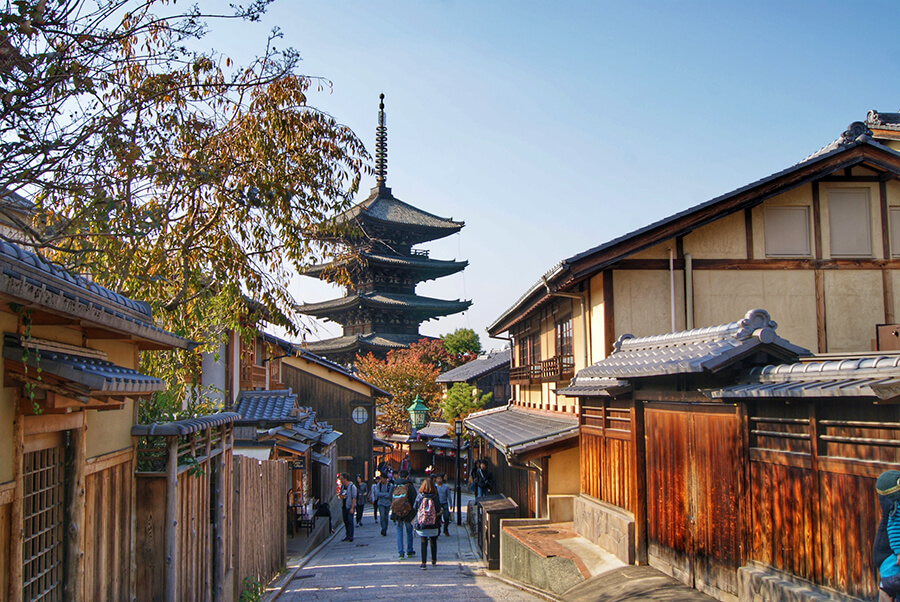 Voyage au Japon avec visite du vieux quartier Gion Kyoto